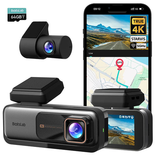 4K Dashcam – Autocamera – Rijcamera – Videorecorder – Dashboardcamera – Superheldere 4K Beelden – ADAS Veiligheidsfuncties