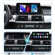 CarPlay - Multimedia Autoradio - Car CarPlay Scherm - Autoradio - Android Auto Multimedia - 11-13 2G 32G CIC AI - Intelligent Scherm - voor BMW X5 E70 X6 E71 CCC CIC -Auto 4G RDS SWC