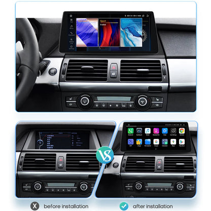 CarPlay - Multimedia Car Radio - Car CarPlay Screen - Car Radio - Android Auto Multimedia - 11-13 2G 32G CIC - Intelligent Screen - for BMW X5 E70 X6 E71 CCC CIC -Auto 4G RDS SWC