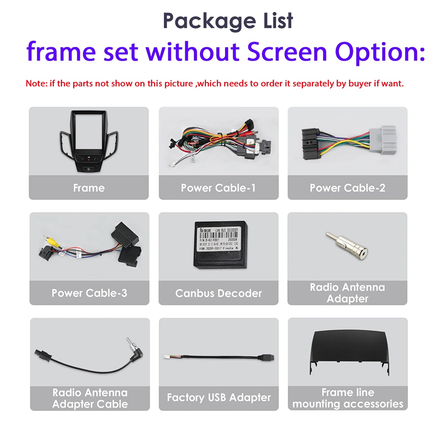 Hizpo 9.7 Inch  2 Din Car Radio for For Ford Fiesta MK7 2009 - 2016 Tesla Style CarPlay Android Auto GPS Navigation BT WIFI 4G