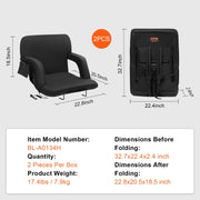 Seat Heating - Heated Seats - Heated Chair - Portable Heated Chair - Heated Gaming Chair - Lounger - 3 Level Heating - Foldable and Portable