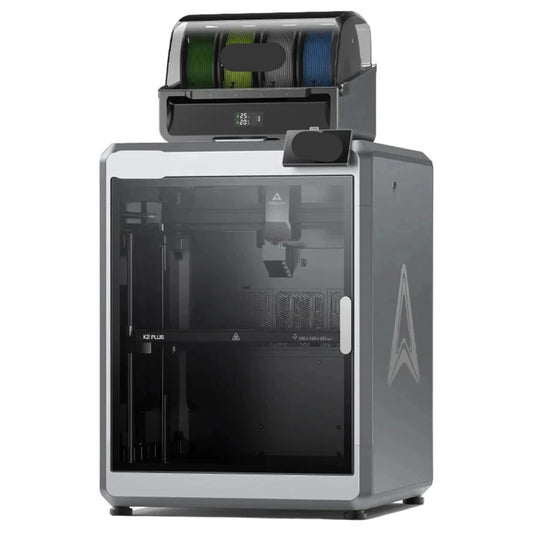 3D Printer – 3D Printer Combo – FDM Printer – Kleurenprinter – Multi-Color Printer – Groot Bouwvolume 350x350x350 mm – Thermo-Regelbare Behuizing Tot 60°C