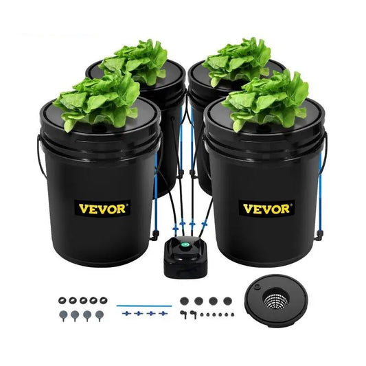 Hydrocultuur -Watercultuursysteem - Watercultuursysteem Gallon - Emmers Watercultuursystemen - Direct 4PCs - QUORE