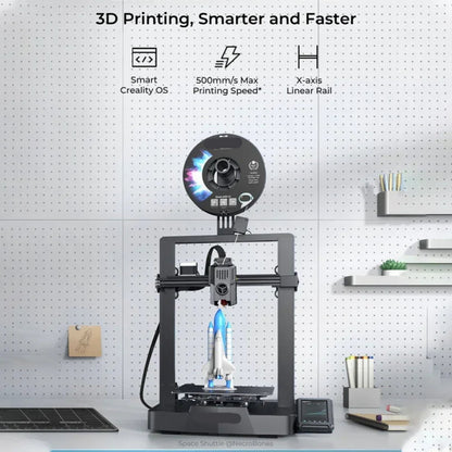 3D Printer - Printer - Mini Printer - Direct Drive Extruder – Hands-free Auto Leveling – 32-bit Stil Moederbord – Upgraded Model