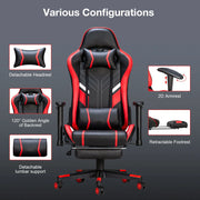 GC-RC03 Gaming Chair Massage Ergonomic High Back Design Lumbar Relax New Customized PU Massage Computer Office Chairs