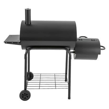 Houtskoolbarbecue – Grote BBQ – Buiten Grill – Kolenbarbecue – Tuinbarbecue – Hoogwaardig Legeringsstaal – Verstelbare Warmte - QUORE