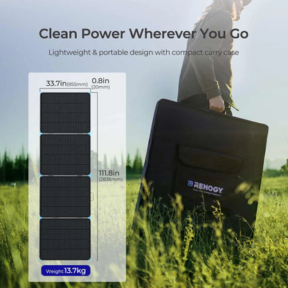 Opvouwbaar Solar Paneel – Draagbaar Zonnepaneel – Camping Energielader – Outdoor Powerbank Oplader – Lichtgewicht – Milieuvriendelijk