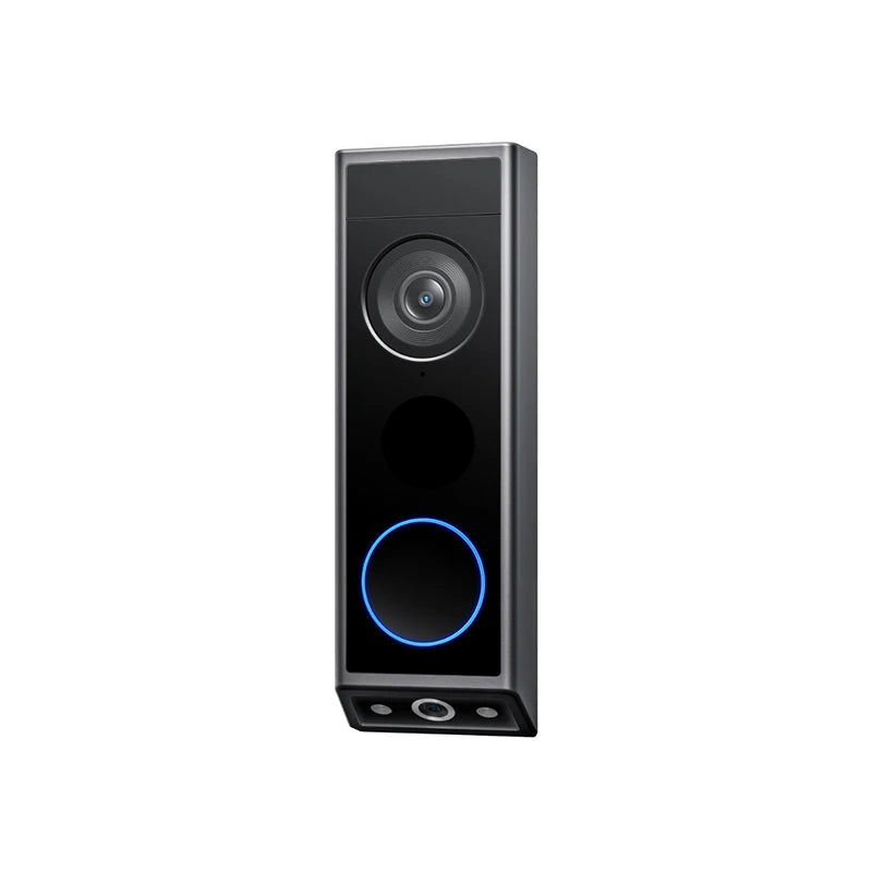 Videodeurbel – Video Deurbel – Slimme Deurbel – Deurbewaking – Beveiligingsdeurbel – 2K Full HD Dual Camera – Kleurennachtzicht & Bewegingslampen