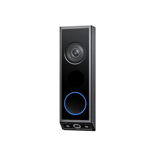 Videodeurbel – Video Deurbel – Slimme Deurbel – Deurbewaking – Beveiligingsdeurbel – 2K Full HD Dual Camera – Kleurennachtzicht & Bewegingslampen