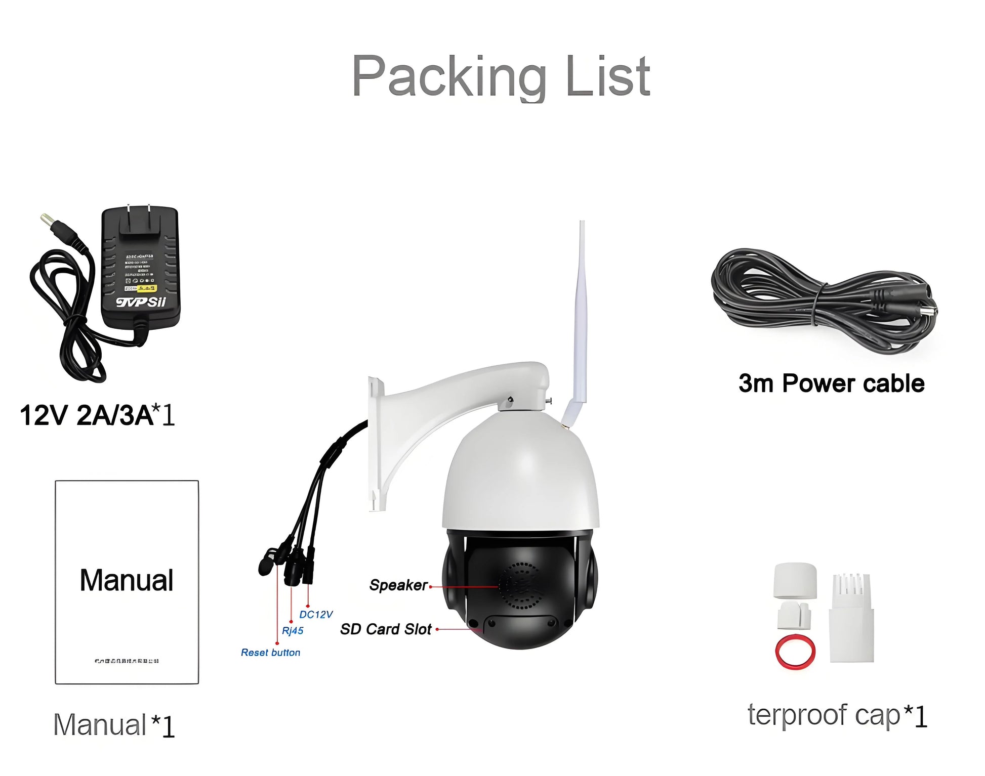 Beveiligingscamera Recorder – DVR Recorder – CCTV Recorder – Videorecorder – Camerabewaking – 8-Kanaals 4K 8MP – H.265+ Videocompressie – Deep Learning Bewegingsdetectie - QUORE