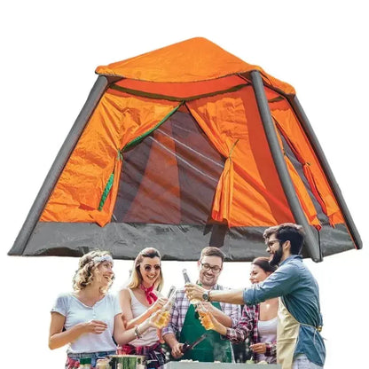 Tent – Kampeertent – Opblaasbare Tent – Koepeltent – Pop-up Tent – Snel Oppompen – Waterdicht Nylon