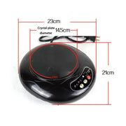 Induction Cooktop - Induction Hob - Induction Cook Top - Induction Stove - Electric Burner - Mini Induction Hob - Small Household Hot Pot - Tea Maker - Tea Stove - Electric Stove for Student Housing - Black