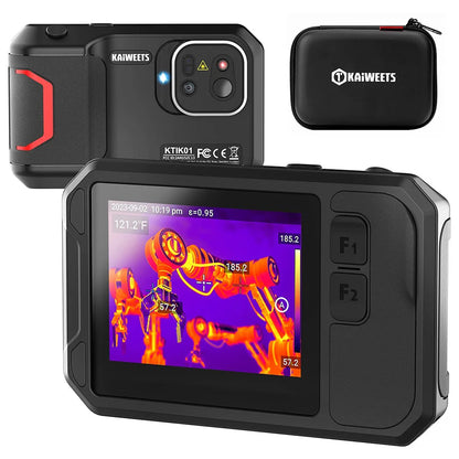 KAIWEETS KTI-K01 Thermal Imaging Camera, with Wi-Fi 3.5inch Touch-Screen, 256x192 Resolution, -4°F to 1022°F, 2100mAh Battery
