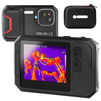 Warmtescanner – Thermische Camera – Infraroodcamera – Warmtebeeldcamera – Temperatuurmeter – 256x192 Resolutie – IP54 Waterdicht