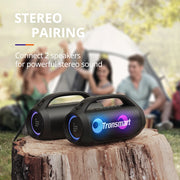 Tronsmart - Black Bang SE- Bluetooth Speakers -Bluetooth Speaker Wireless -Bluetooth speaker Waterproof- 24-hour playtime - with portable handle, for Camping and Party