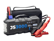 Jumpstarter - Jumpstarter voor Auto - 12V - 3000A - 24000Mah - Auto Startapparaat - Jumpstarter met Powerbank - Smart - Jumpstarter - USB - Verlichting - Sigarettenaansteker - Zwart