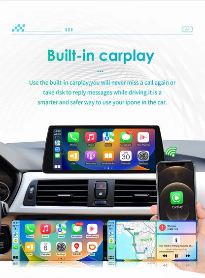 Autoradio – Auto Radio – Car Stereo – 2DIN Multimedia Speler – CarPlay Android 13 – 10,25 inch Touchscreen – GPS Navigatie