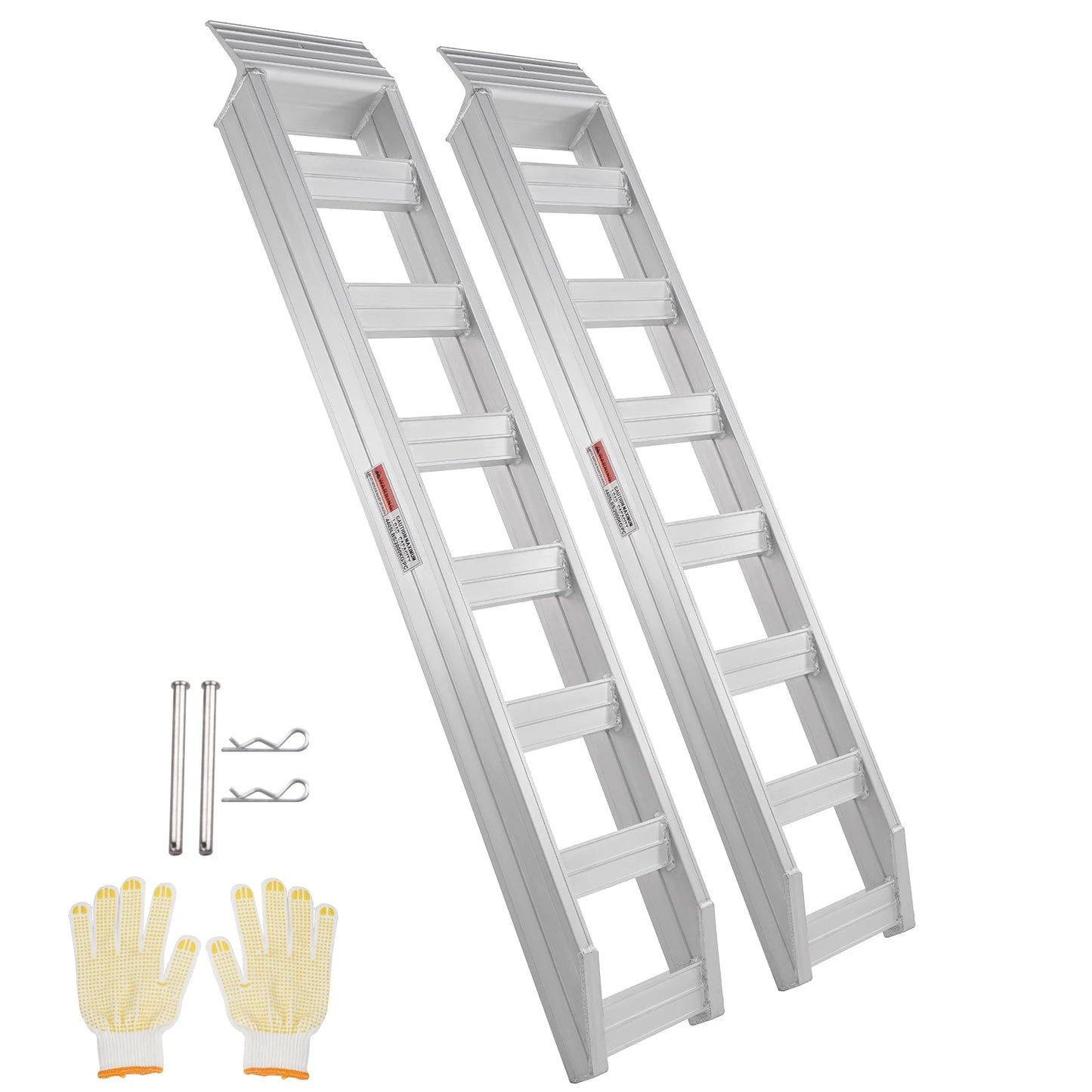 Aluminium Oprijplaten – Opritplaten – Laadplaten – Oprijbanen – Draagplaat – Antislip Traptreden - 1500 lbs Draagvermogen