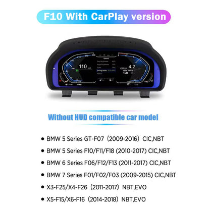 Digitaal Dashboard – Instrumentenpaneel – Virtual Cockpit – LCD Display – Snelheidsmeter – 12,3 Inch Scherm – Plug & Play Installatie