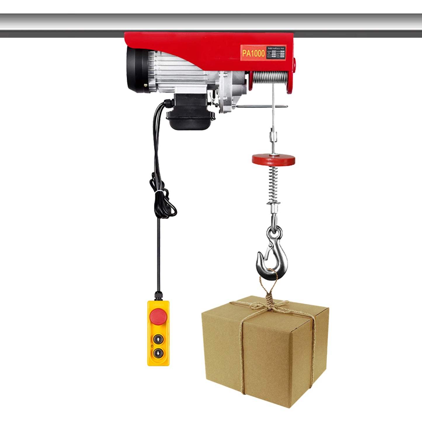 Elektrische Takel – Elektrische Hijskraan – Hijsinstallatie – Tilwagen – 1000 Kg Capaciteit – Automatische Remfunctie
