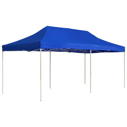 Tuinpaviljoen – Opvouwbare Tent – Paviljoen – Partytent – Buiten Tent – Aluminium Frame – 3 x 6 Meter – Oxford Stof Met PVC-Coating - Blauw