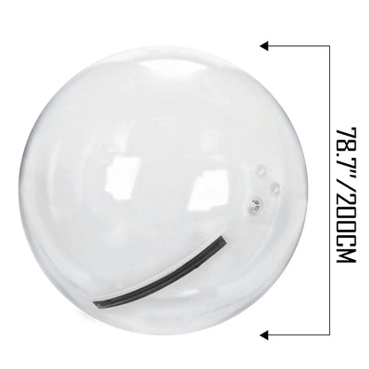 Water Lopen Bal - Water Walking Ball - Bal voor op het Water - Opblaasbaar - 2 meter - Waterdicht - Zwembad - Transparante PVC Zorb Bal met Luchtpomp voor  Strand of Pretpark