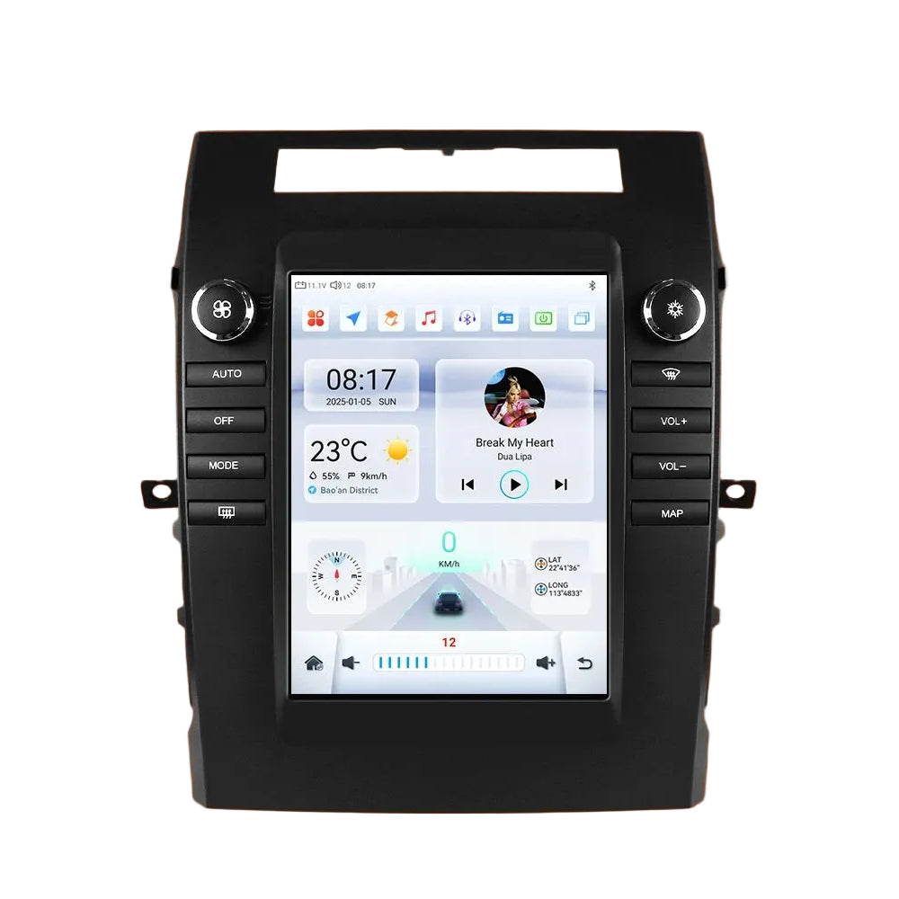 Multimedia Autoradio – 2DIN Autoradio – Auto Stereo – Touchscreen Radio – Android 13 System – 9,7 Inch Scherm – 360° Camera Ondersteuning – CarPlay Connectiviteit