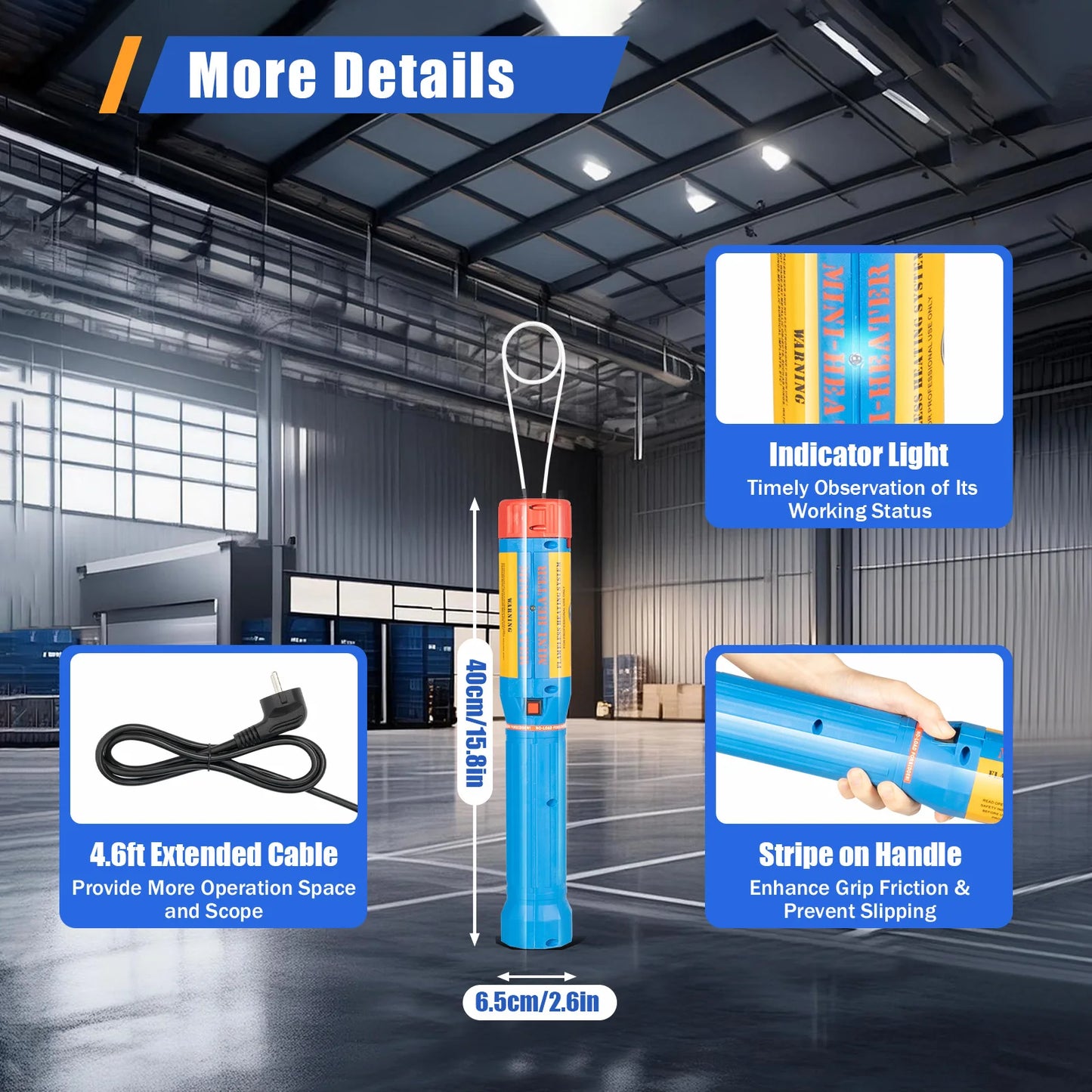 Magnetische Inductieverhitter – Roestverwijderaar – Warmtegever – Roest Losmaken – Vastzittende Moeren – 1100W Vermogen – Max 800°C Temperatuur - QUORE