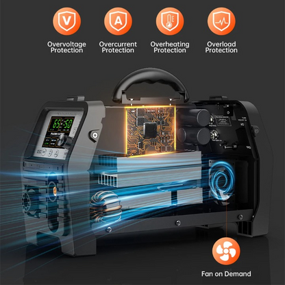 Plasmasnijder – Plasmasnijmachine – Metaalsnijder – Snijapparaat – Snijdt Staal Tot 25 Mm – LED Display - QUORE