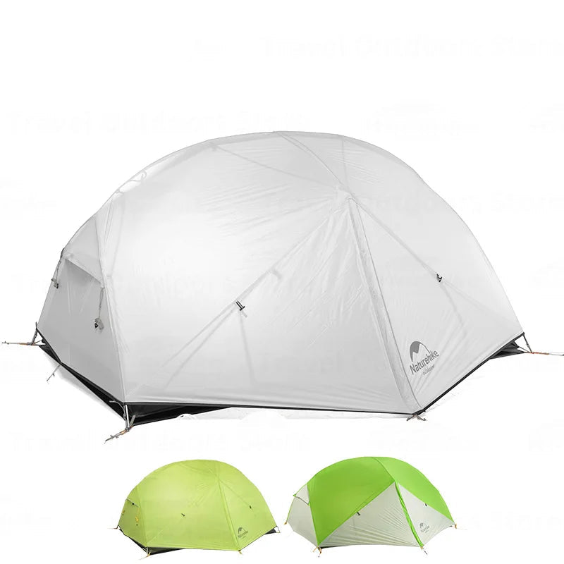 Tent – Tweepersoonstent – Compacte Tent – Ultralichte Tent – Waterdichte Tent – 1,8 Kg Gewicht – Aluminium Stokken