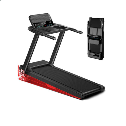 Loopband – Treadmill – Hardloopband – Fitnessapparaat – Trainingsmachine – Inklapbaar Design – 12 km/u Max Snelheid – 12 Programma’s