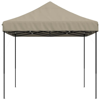 Opvouwbare Partytent – Tuinpaviljoen – Partytent – Tuientent – Feesttent – Kampeertent – Beschuttende Tent – 410x279x315 Cm – Waterdicht Oxford Polyester – Stalen Frame - Bruin