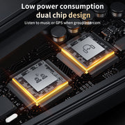 Motocycle Intercom - Helm Intercom -Motorfiets Helm Headset - Bluetooth Helm Intercom - Helm - Motorfiets Accessoires - 10 Riders - 2000M - voor Bellen, Muziek Delen, Dual Chip, FM Radio