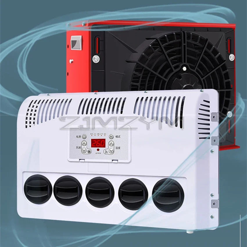 Airco – Parkeairco – Vrachtwagen Airconditioning – 12V 24V Airco – Truck Koeler – Krachtige Koeling 2400W – Intelligente Besturing