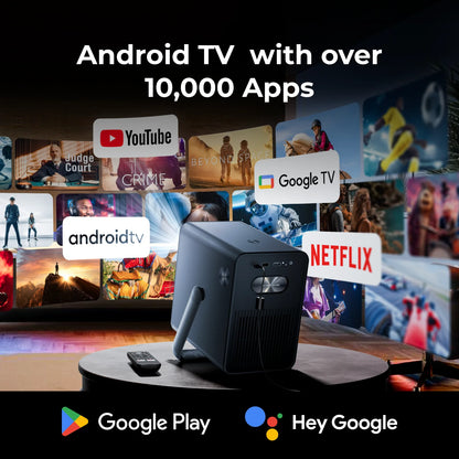 Projector – Beamer – Home Cinema Projector – Android Projector – Full HD Projector – 1000 ANSI Lumen – Dolby Audio 20W Speakers