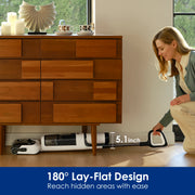 Cordless Stick Vacuum Cleaner - Stick Vacuum Cleaner - Vacuum Cleaner - Cordless Stick Vacuum Cleaner - Powerful Suction - HEPA Filter - &lt;500w - LED - Wet and dry vacuum - White