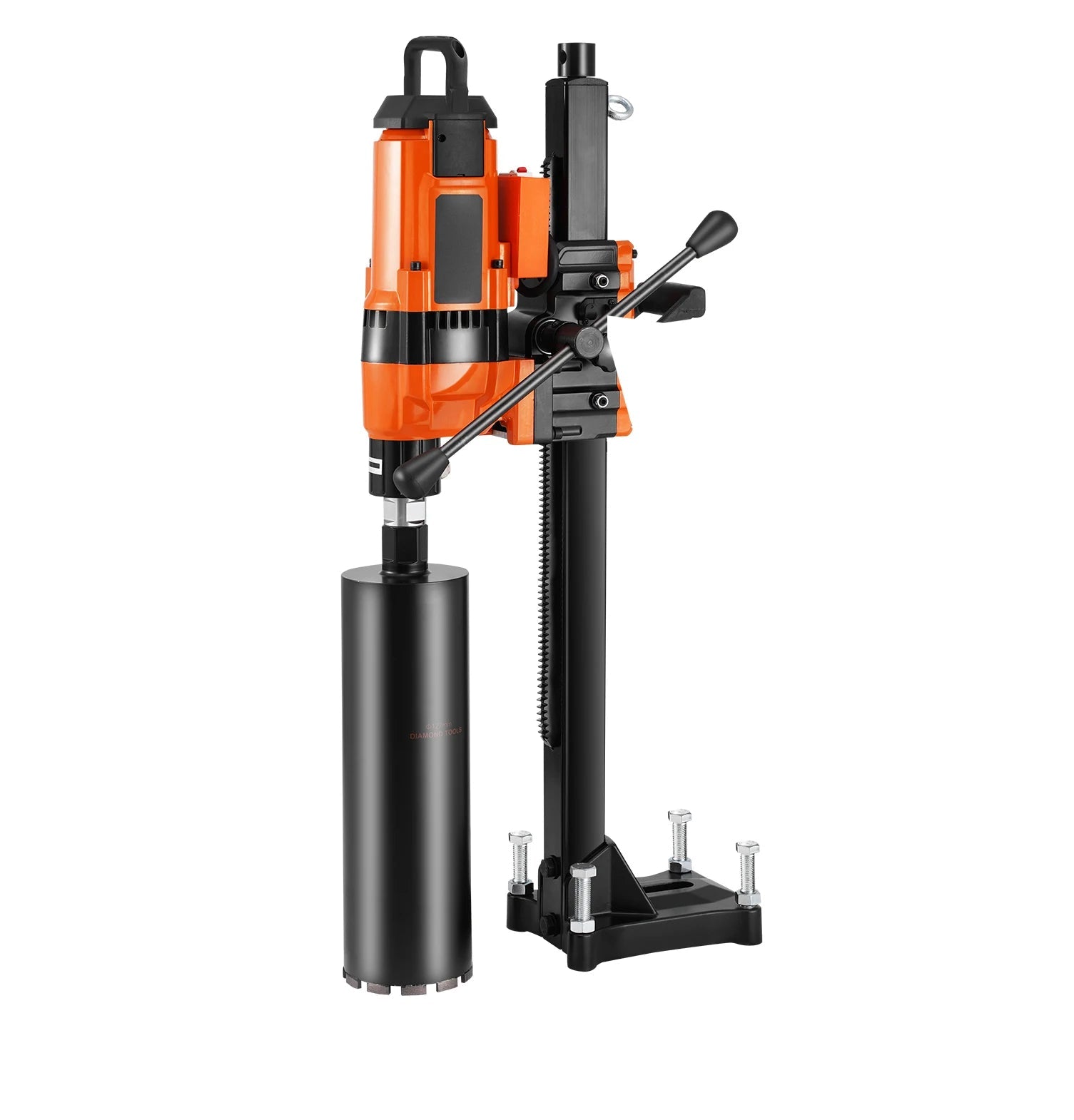 Diamantboormachine – Betonboor – Betonboormachine – Diamantboor Voor Beton – Krachtige 3500W Motor – Nat- En Droogboren – Boorgaten 20-300 Mm - QUORE