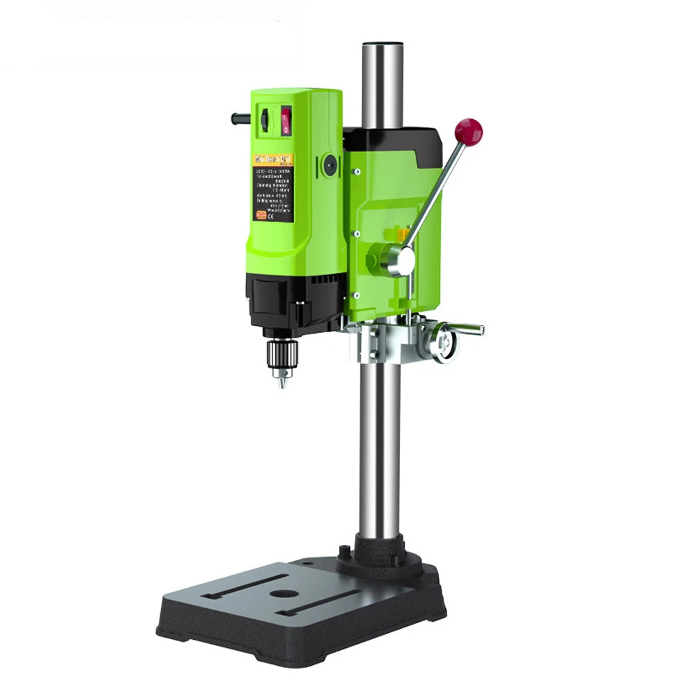 Tafelboormachine – Boormachine – Klusmachine – Doe-Het-Zelf – 880W Motor – Instelbare Snelheid – 3-16 Mm Boorklemcapaciteit - QUORE