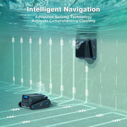 Robotstofzuiger – Zwembadrobot – Zwembadreiniger – Automatische Pool Cleaner – 110W Vermogen – 120 Minuten Batterijduur