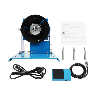 Elektrische Laspositioneerder – Lasdraaiplateau – Lashouder – Lasrol – Draaibaar Tafelblad – 10 Watt Motor – Kantelbaar 0-90°