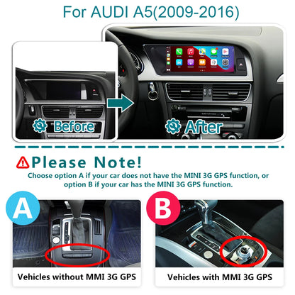 Android 14 Autoradio – Multimedia Stereo – Navigatiesysteem – Touchscreen Radio – Carplay Modulair – 8,8 Inch Scherm – 8 GB RAM – 4G LTE Wifi Bluetooth