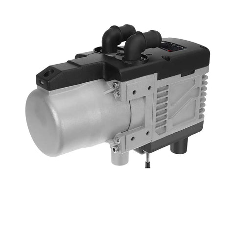 Hcalory - Dieselkachel - Elektrische kachel - Kachel en ventilatoren - Benzineluchtkachel - Met draadloze afstandsbediening - 12V - 5KW - Zilver