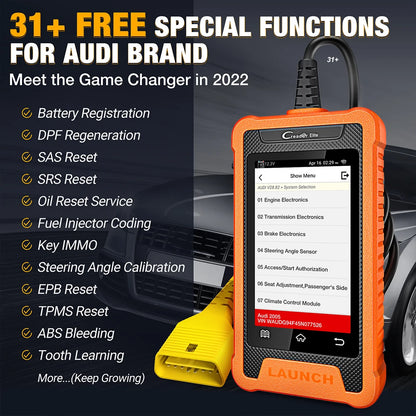 OBD Scanner - OBD2 - Auto Scanner - Auto uitlezen - Diagnose Apparatuur voor Auto's - Autoscanner - Autodiagnosetool - Actieve Test - Slimme Diagnose - 30+ Resetservices - ECU-Codering - OE-Niveau Diagnose - voor Chrysler
