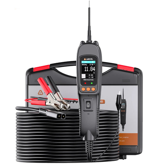 Batterijtester - Diagnosecomputer - Auto Uitlezen - Storing Verwijderen - Accutester 12V/24V - Diagnose apparatuur voor auto's - Power Probe Circuit Tester Kit - Elektrisch geïntegreerd auto-accusysteem diagnosetool - Zwart