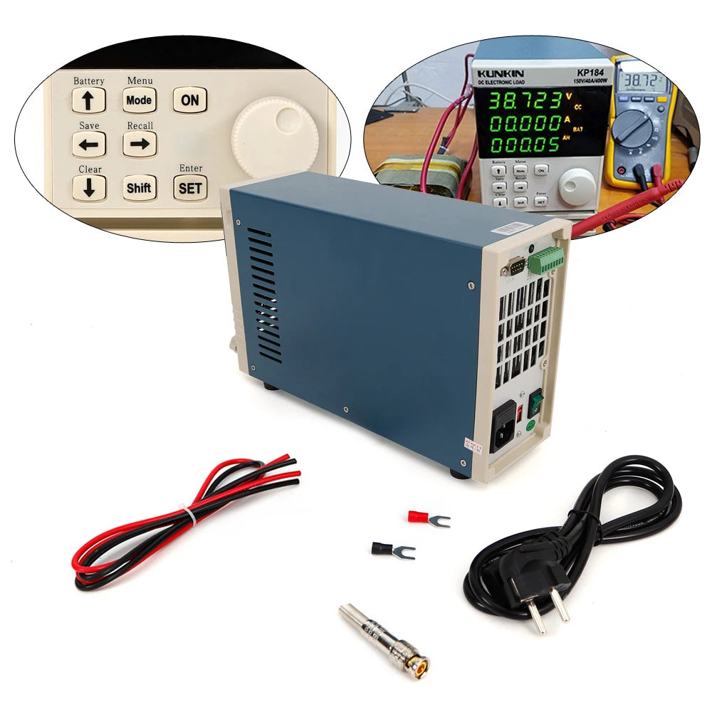 Elektronische Last – Precisie Last – Testapparaat – Batterijlader – Multimode – Constante Stroom – RS485 Communicatie
