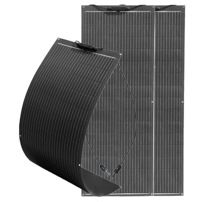 Zonnepaneel - Zonnepanelen - Monokristallijn - Flexibel - Buigzaam - Waterdicht - 300W - Geschikt voor Dak - Camper - Boot - Balkon