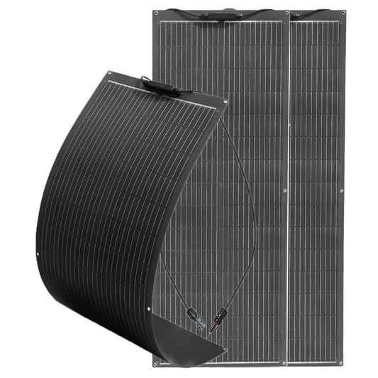 Zonnepaneel - Zonnepanelen - Monokristallijn - Flexibel - Buigzaam - Waterdicht - 300W - Geschikt voor Dak - Camper - Boot - Balkon
