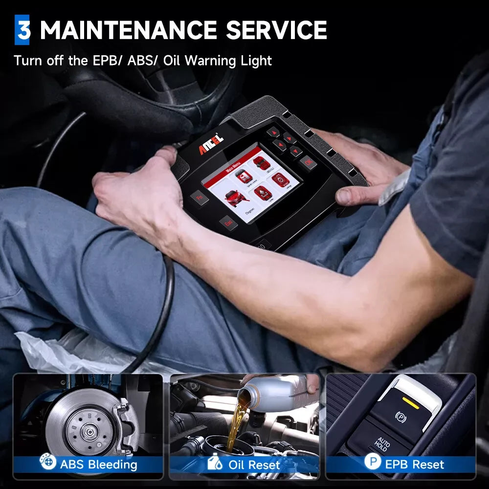 Obd2 Diagnosetool – Autoscanner – Foutcode Scanner – Auto Diagnose – Voertuigscanner – Wifi Updates – Volledige Systeemdiagnose
