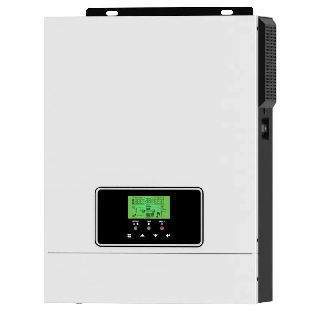 Solar Omvormer – Zonne-omzetter – Zonnestroom Converter – Zonne-energie Adapter – 3000W Vermogen – Pure Sinusgolf – Hoog Rendement