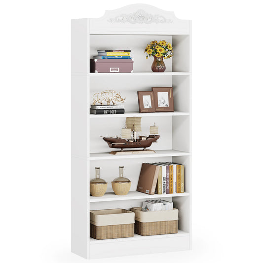 Schoenenkast – Opbergrek – Schoenrek – Kast – 5 Ruime Vakken – Modern Minimalistisch Design